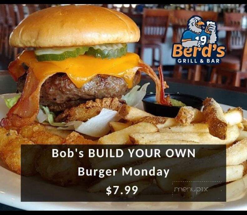 Berd's Grill & Bar - Fairfield, OH menu_pic