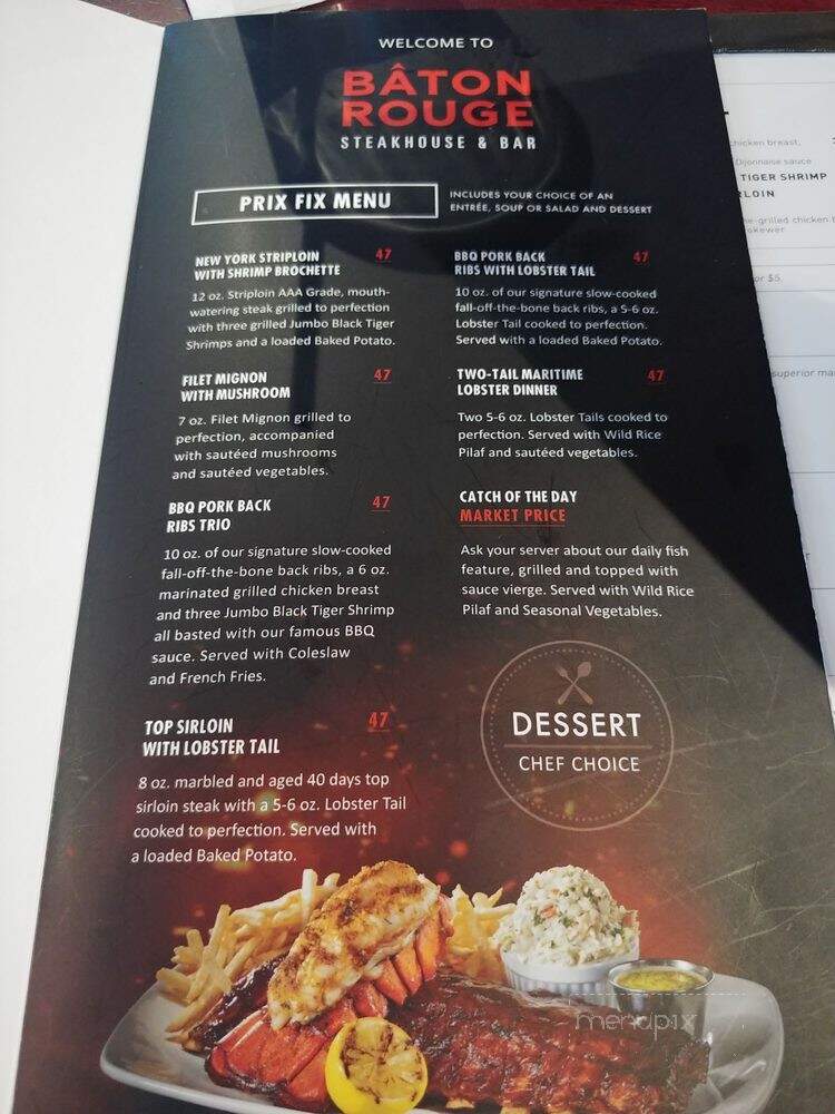 Baton Rouge Restaurant - Markham, ON menu_pic