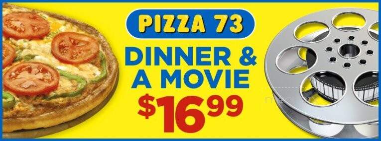 Pizza 73 - Calgary, AB menu_pic