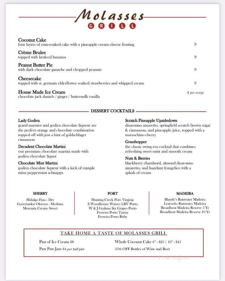 Molasses Grill - Halifax, VA