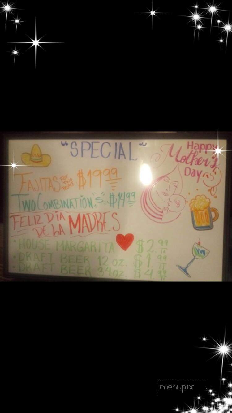El Kanelo Mexican Restaurant - Durant, OK menu_pic