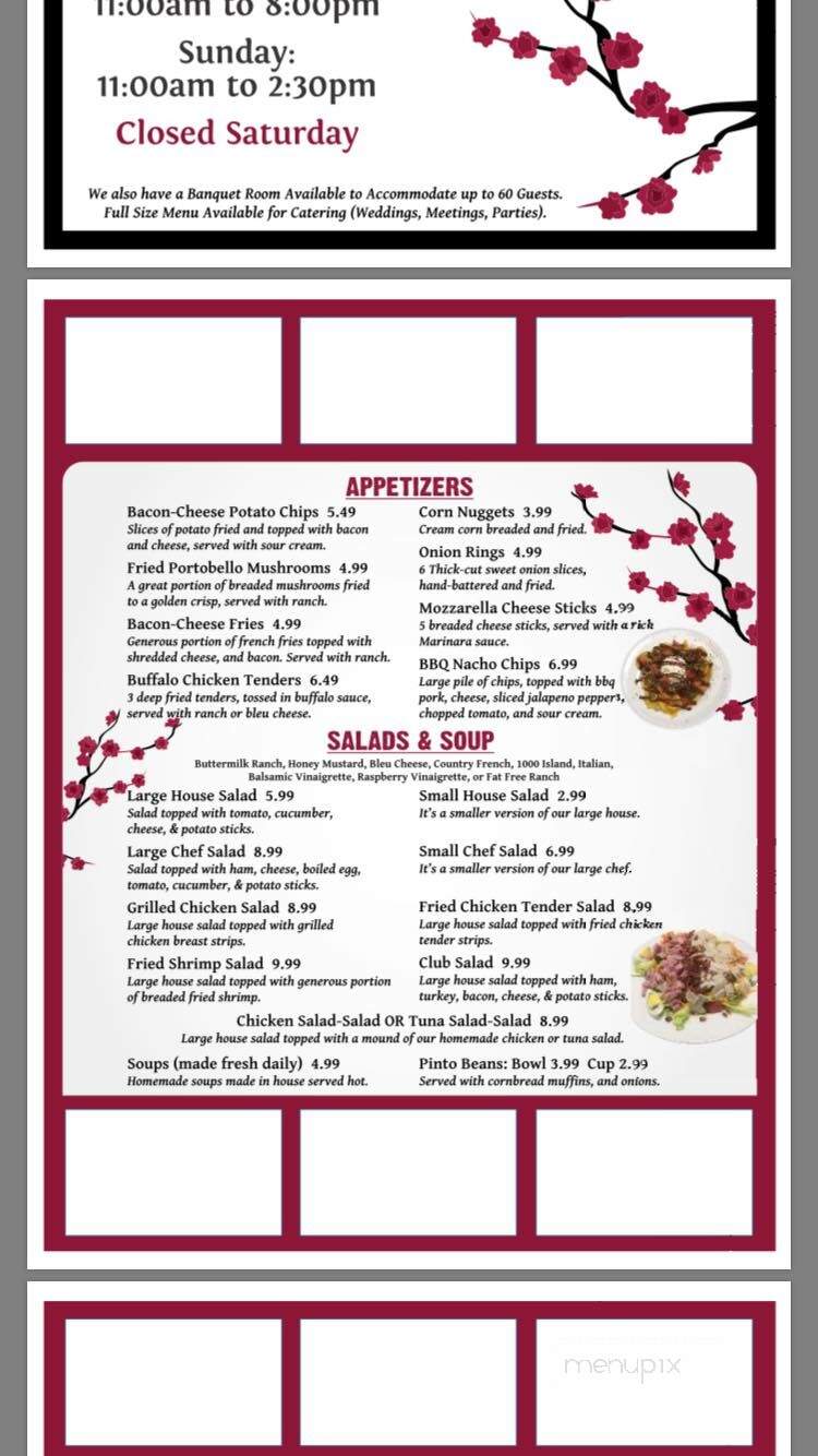 Apple Blossom Cafe - Clinton, TN menu_pic