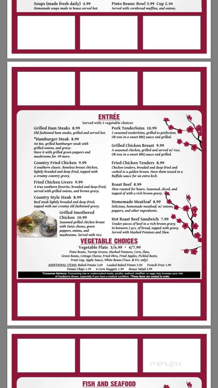Apple Blossom Cafe - Clinton, TN menu_pic