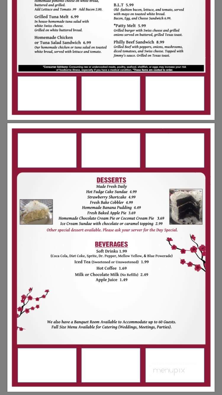Apple Blossom Cafe - Clinton, TN menu_pic