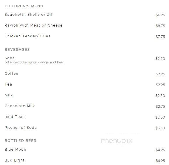 Tommy's Pizza Palace - Portland, CT menu_pic