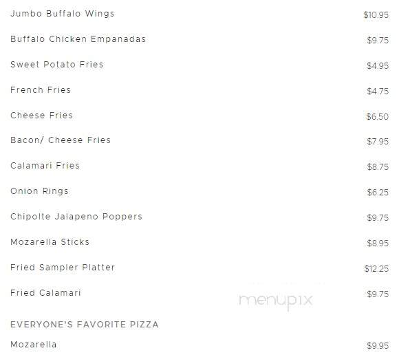 Tommy's Pizza Palace - Portland, CT menu_pic