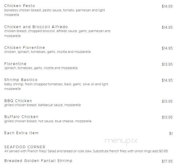 Tommy's Pizza Palace - Portland, CT menu_pic