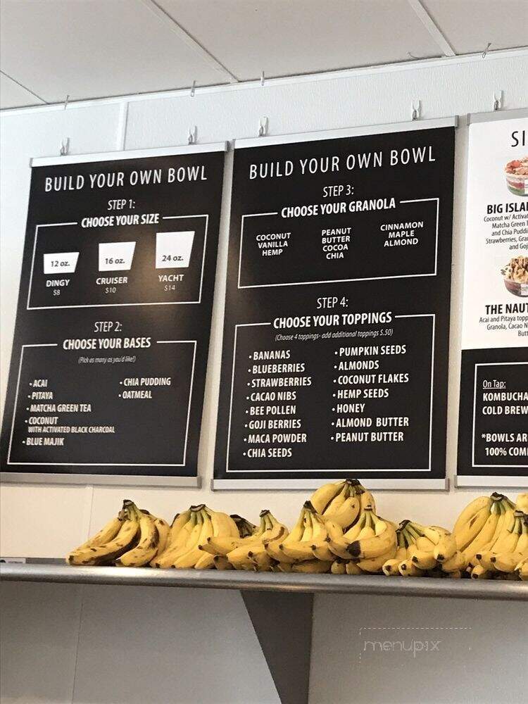 Nautical Bowls - Minnetonka, MN menu_pic