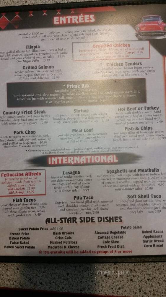 All-Star Maid-Rite Diner - West Burlington, IA menu_pic