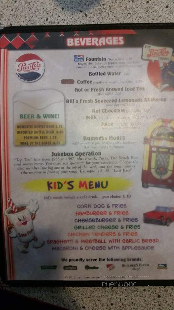 All-Star Maid-Rite Diner - West Burlington, IA menu_pic
