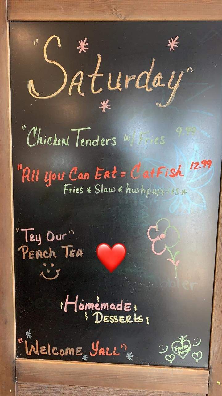 The Farmhouse Restaurant - Danville, KY menu_pic