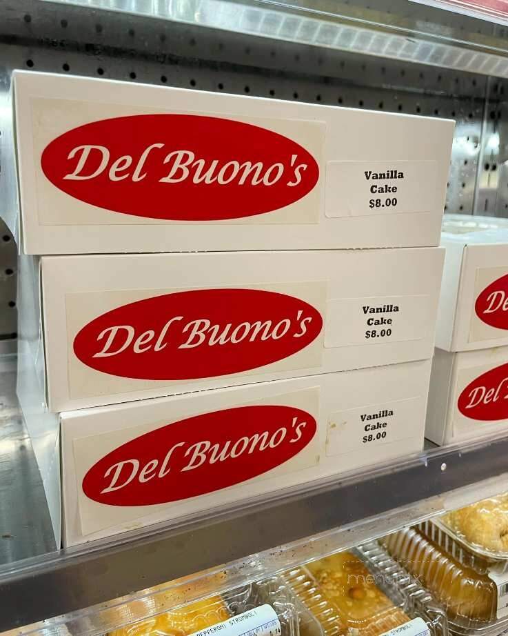 Del-Buono's Bakery - Haddon Heights, NJ menu_pic