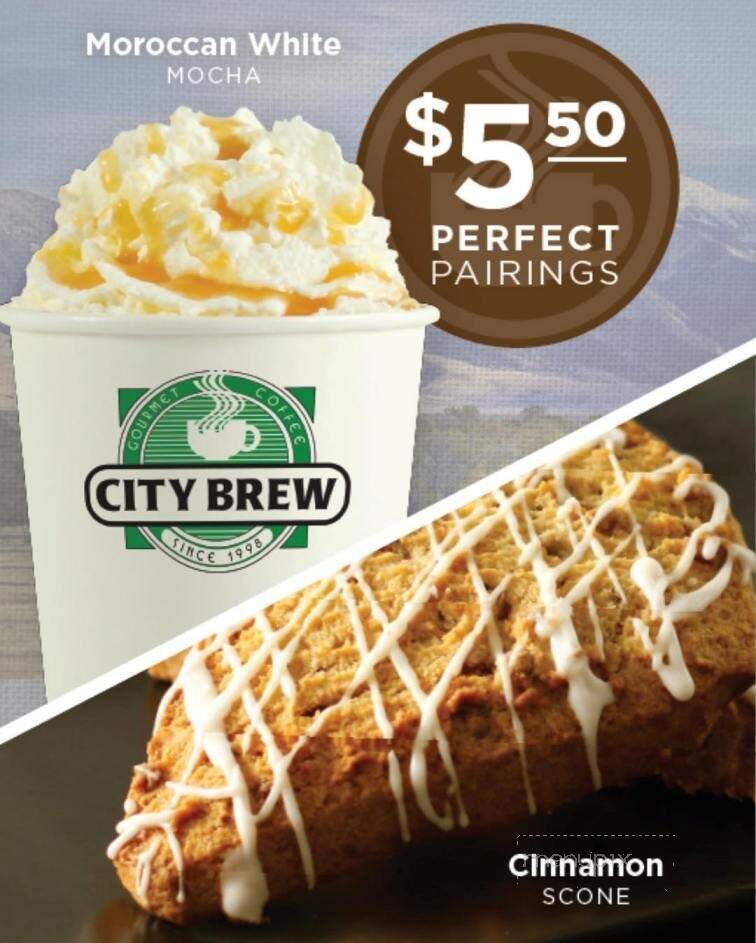 City Brew Coffee - Billings, MT menu_pic