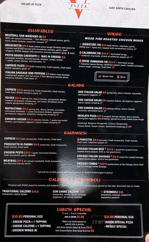 V Pizza - Cary, NC