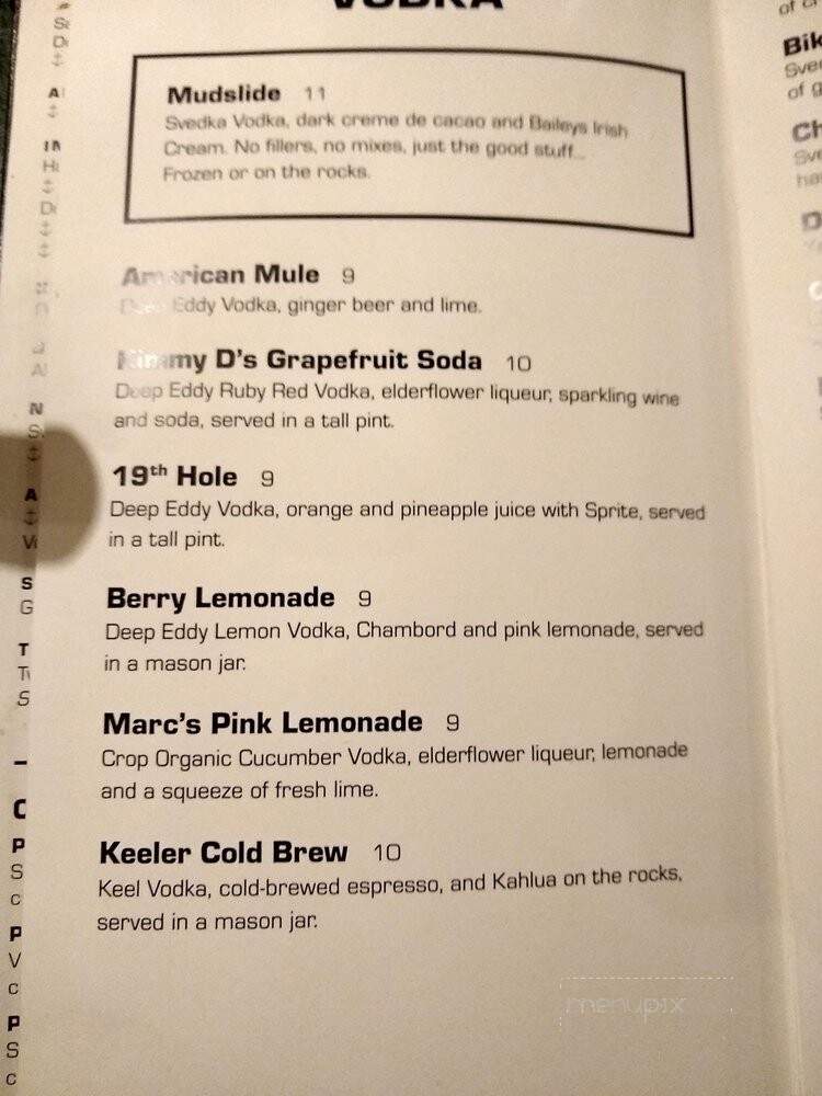 Brick Alley Pub & Restaurant - Newport, RI menu_pic
