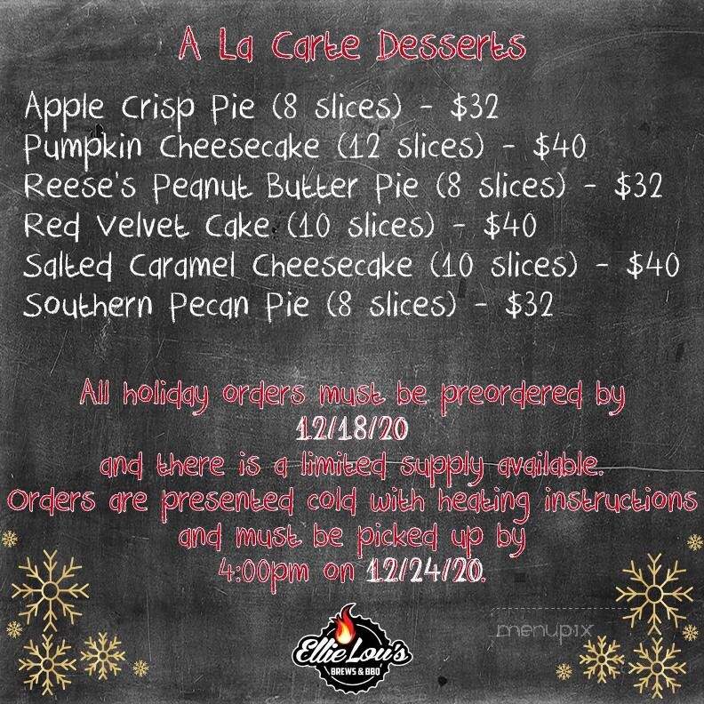 Ellie Lou's Brews & BBQ - Clermont, FL menu_pic