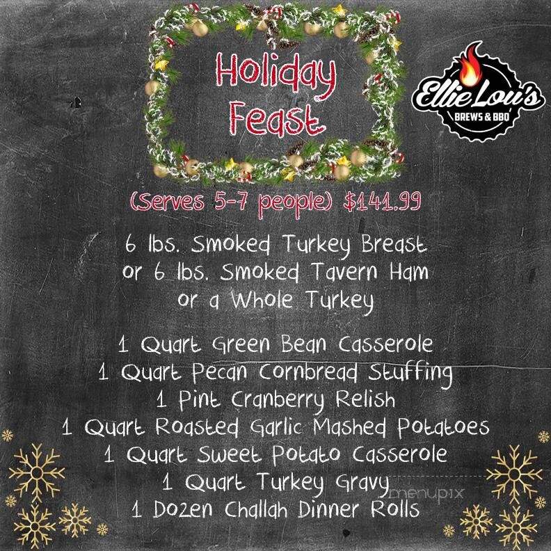 Ellie Lou's Brews & BBQ - Clermont, FL menu_pic