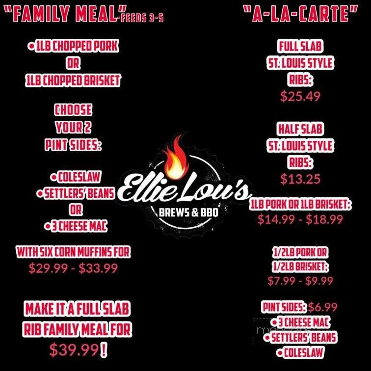 Ellie Lou's Brews & BBQ - Clermont, FL menu_pic
