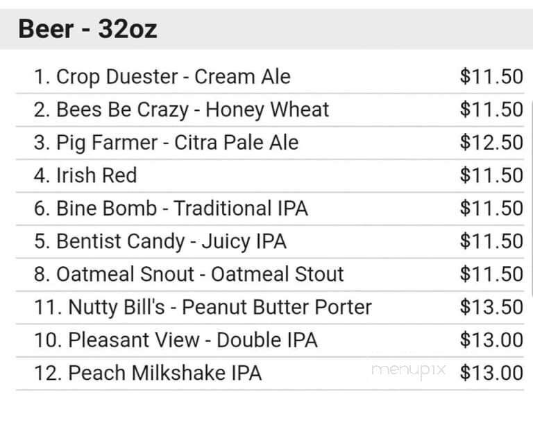 Sideliners Pub and Grill - Mukwonago, WI menu_pic