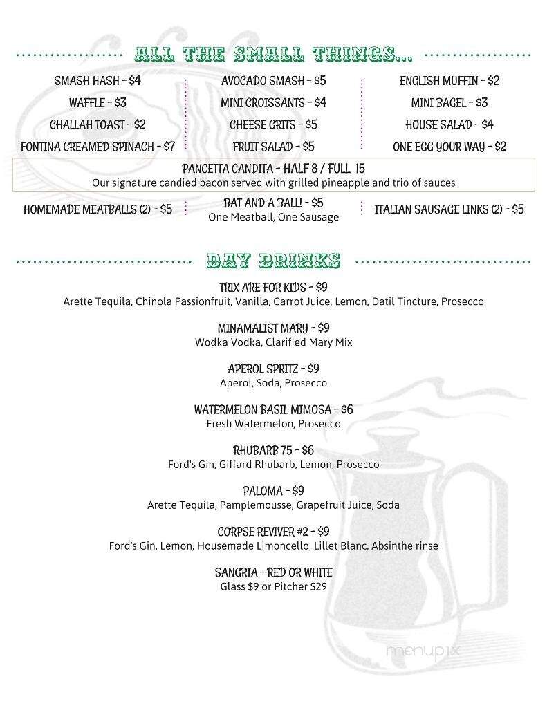 Amici Italian Restaurant - St Augustine, FL menu_pic