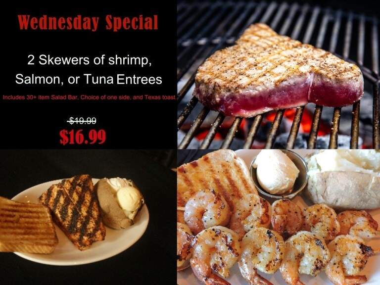 Ribeyes Steakhouse - Mount Olive, NC menu_pic