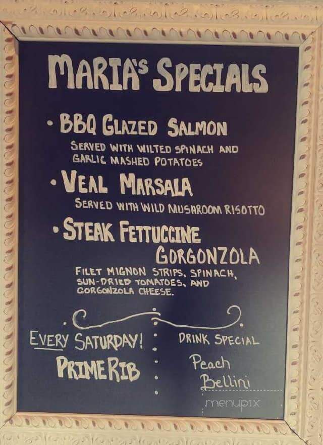Maria's Pizza Restaurant - Morris, IL menu_pic