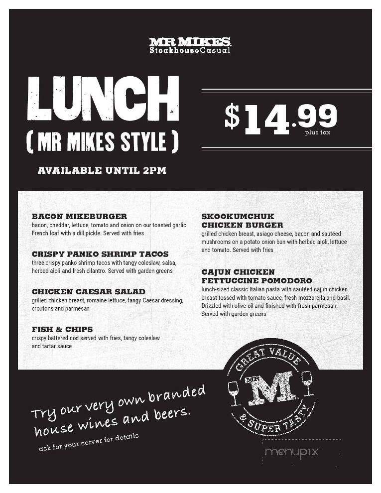 Mr. Mikes Steakhouse Casual - Drayton Valley, AB