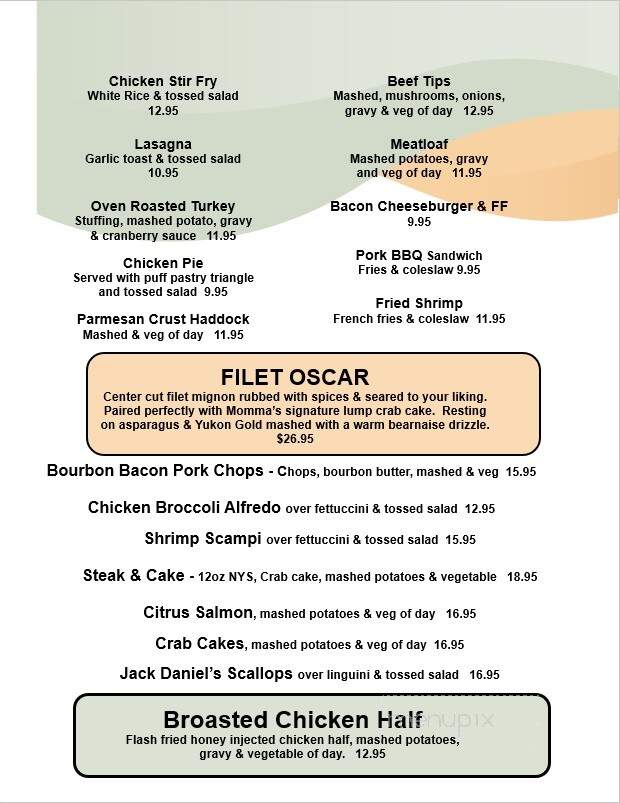 Momma Spriggs - Carlisle, PA menu_pic