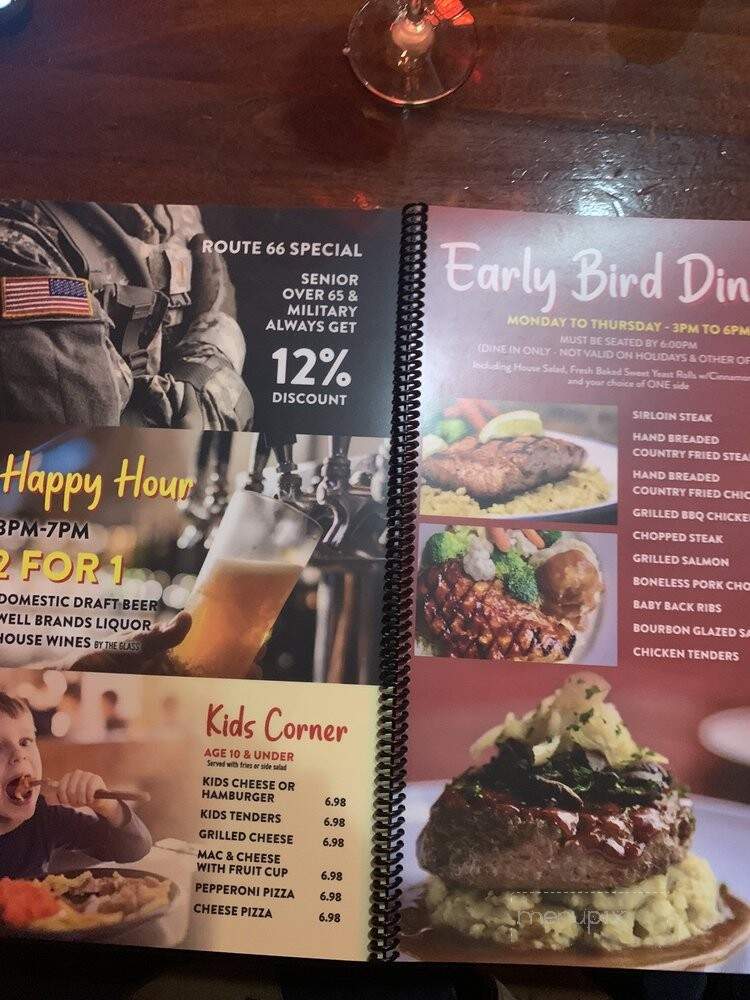 Manny's Original Chophouse - Kissimmee, FL menu_pic