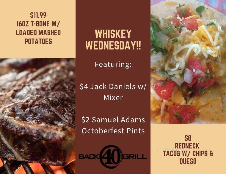 Back 40 Grill - Canyon, TX