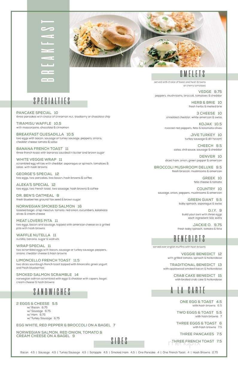 George's Place - Wildwood Crest, NJ menu_pic