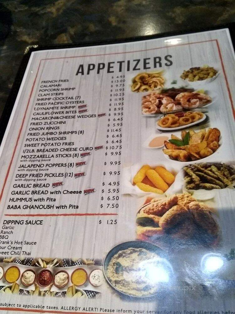 Digby's Restaurant - Kanata, ON menu_pic