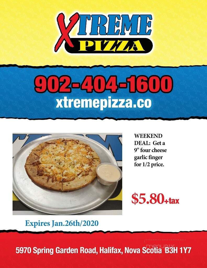 Xtreme Pizza - Halifax, NS