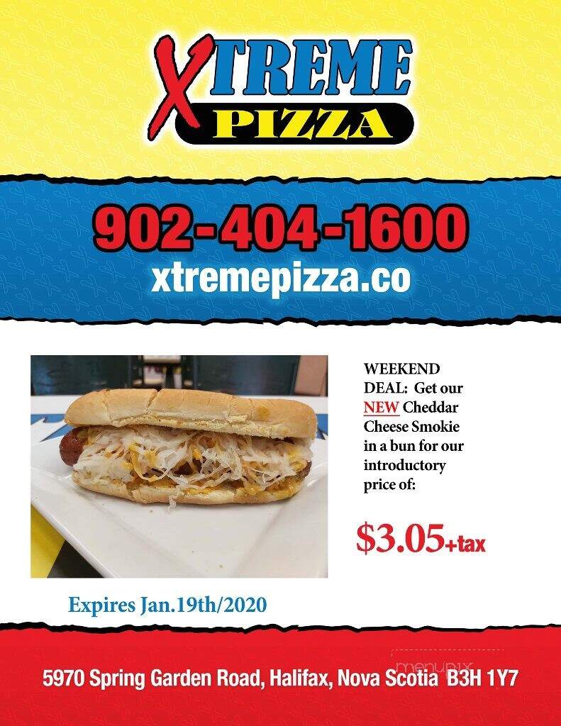 Xtreme Pizza - Halifax, NS