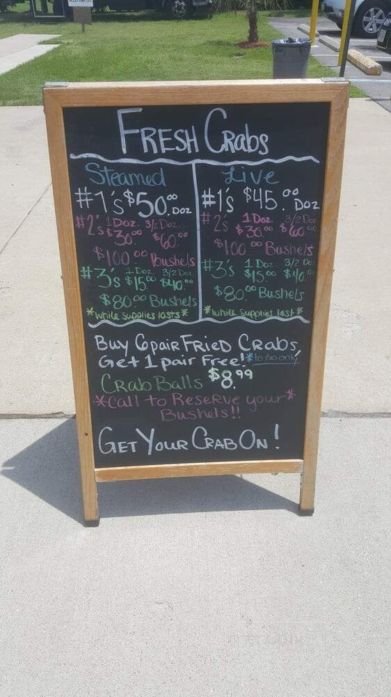 Wicker's Crab Pot Seafood - Chesapeake, VA menu_pic
