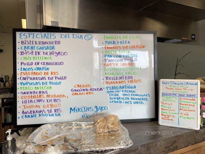 Cocina Antigua - Novato, CA menu_pic