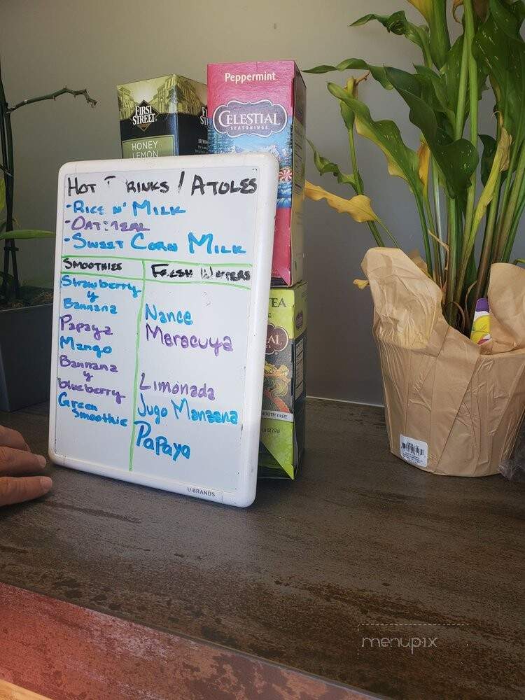 Cocina Antigua - Novato, CA menu_pic