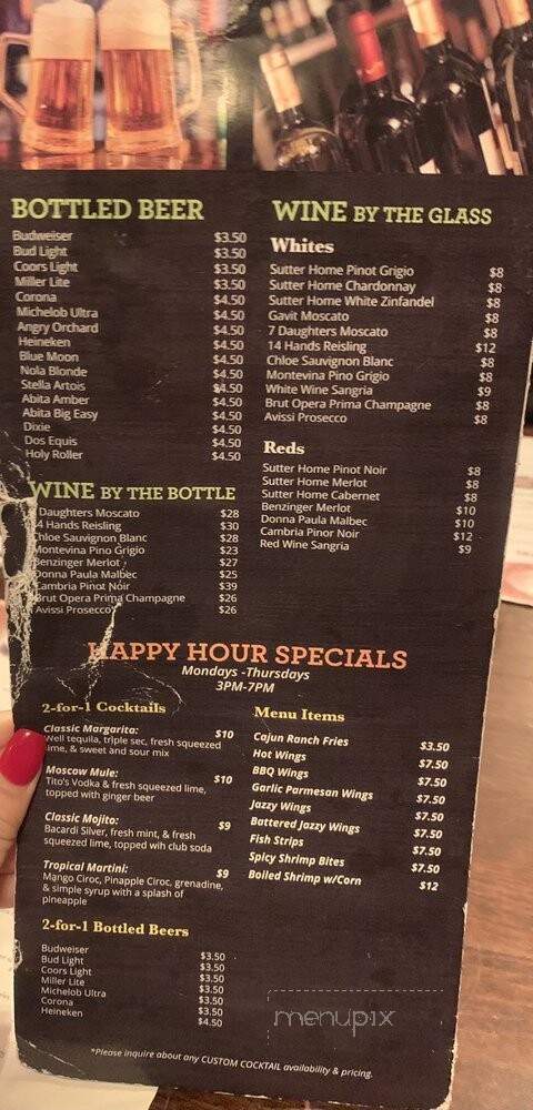Neyow's Creole Cafe - New Orleans, LA menu_pic