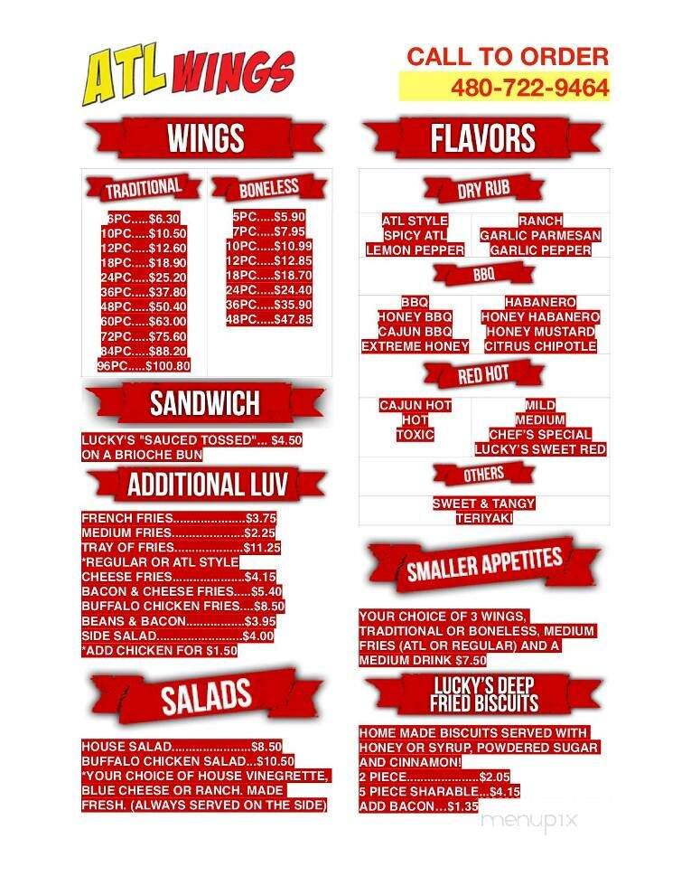 Tom Ryan's - Chandler, AZ menu_pic