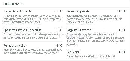 Luna Bella - Lake Hamilton, AR menu_pic