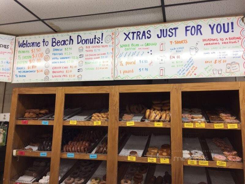 Beach Donut Shop - Clinton, CT menu_pic