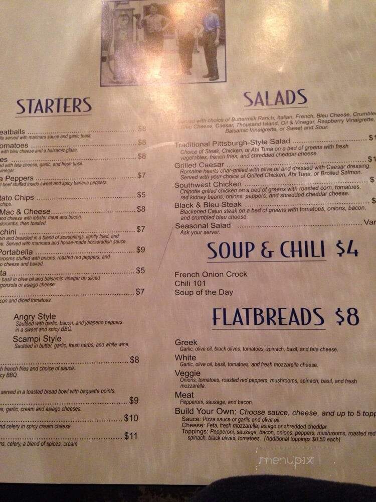Station 101 Pub & Kitchen - Dubois, PA menu_pic
