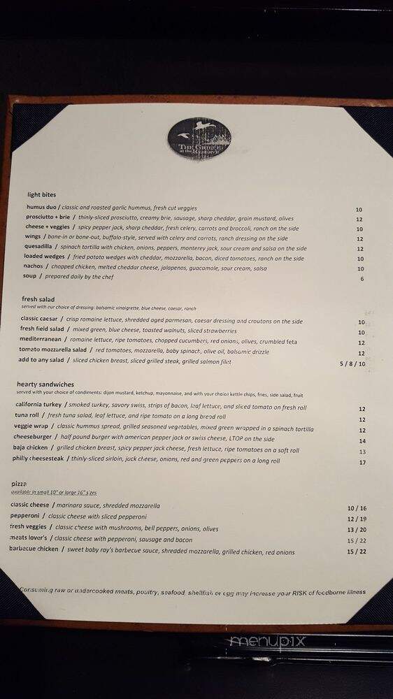 The Grille at the Reserve - Philadelphia, PA menu_pic