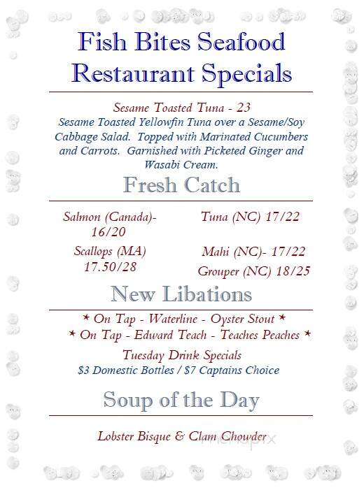 Fish Bites Seafood Restaurant & Fresh Market - Wilmington, NC