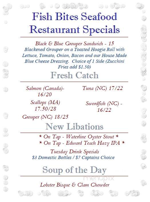 Fish Bites Seafood Restaurant & Fresh Market - Wilmington, NC