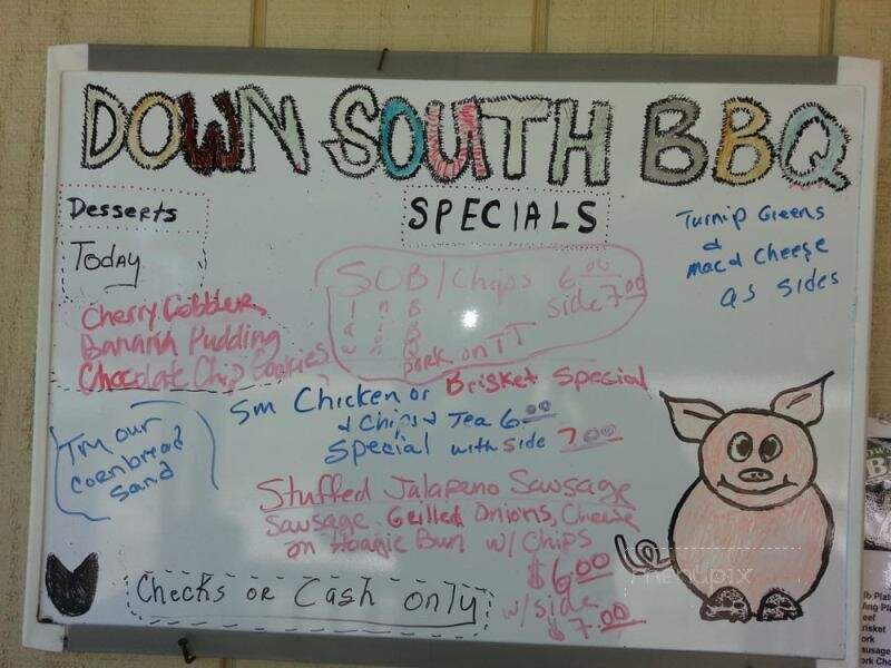 Down South BBQ - Foley, AL menu_pic