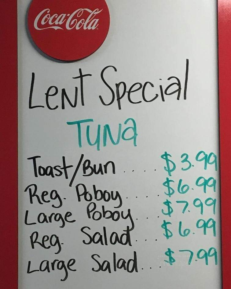 Mabile's Restaurant - Laplace, LA menu_pic