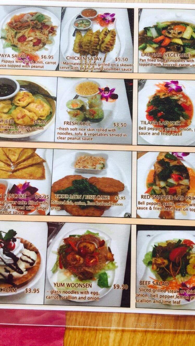 Thai's Best - Narragansett, RI menu_pic