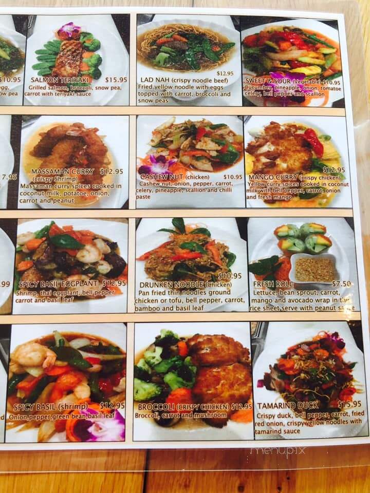 Thai's Best - Narragansett, RI menu_pic