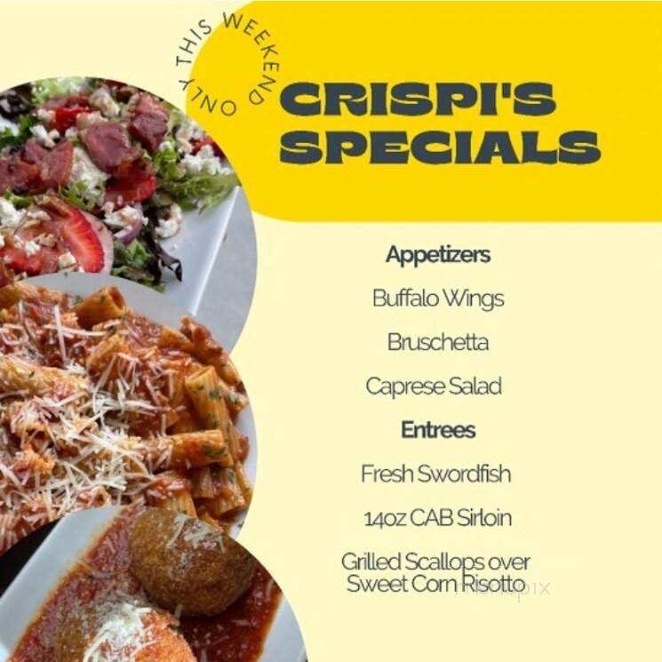 Crispi's Italian Cuisine - Bridgewater, MA menu_pic